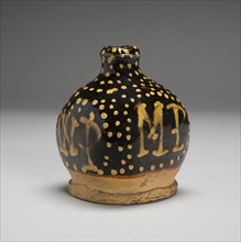 Bottle, Wrotham, 1700/25. Creator: Staffordshire Potteries.