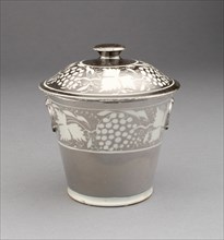 Jar, Staffordshire, c. 1820. Creator: Staffordshire Potteries.