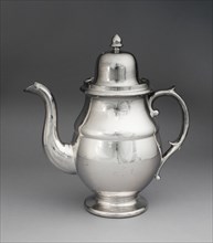 Chocolate Pot, Staffordshire, 1810/20. Creator: Staffordshire Potteries.
