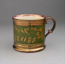 Mug, Staffordshire, c. 1830. Creator: Staffordshire Potteries.