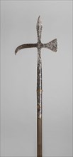 Poleaxe, Europe, 19th century in the late medieval style. Creator: Unknown.