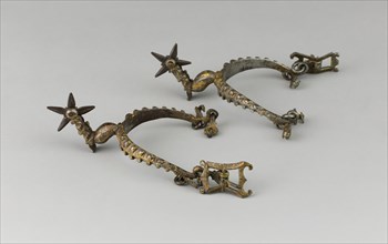 Pair of Spurs, Europe, c. 1630/35. Creator: Unknown.