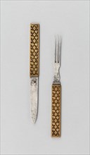 Knife and Fork, Europe, 19th century. Creator: Unknown.