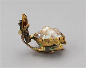Baroque Pearl Mounted as a Grotesque Beast, Europe, c. 1600-c. 1725. Creator: Unknown.