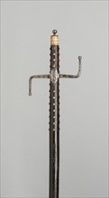 Walking Staff with Sword Hilt, Germany, 1663. Creator: Unknown.
