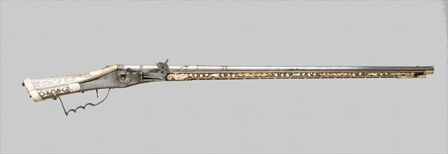 Wheellock Rifle, Austria, 1580-1600. Creator: Unknown.
