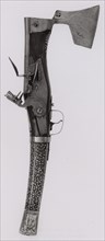 Combined Axe and Flintlock Pistol, Germany, Axe, 1570/1600  Pistol, 1670/1700. Creator: Unknown.