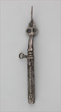 Wheellock Spanner with Powder Measure and Screwdriver, Germany, 17th century. Creator: Unknown.