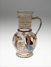 Wine Jug with the Lamb of God, Germany, c. 1630. Creator: Unknown.