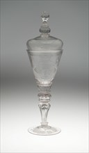 Goblet with Cover, Germany, c. 1750. Creator: Unknown.