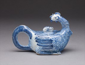 Teapot in the form of a Rooster, Germany, Early 18th century. Creator: Unknown.