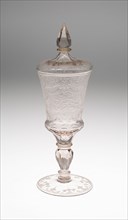 Goblet with Cover, Schleswig, c. 1725. Creator: Unknown.