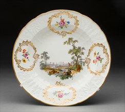 Soup Plate, Meissen, 1763/74. Creator: Meissen Porcelain.
