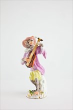 Guitarist for the Monkey Band, Meissen, c. 1765. Creators: Meissen Porcelain, Johann Joachim Kaendler.