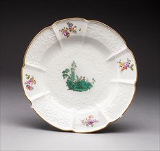 Plate, Meissen, c. 1745. Creator: Meissen Porcelain.