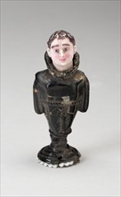 Bust of a Cleric, France, 18th century. Creator: Verres de Nevers.