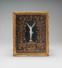 Crucifix, France, Early 18th century. Creator: Verres de Nevers.