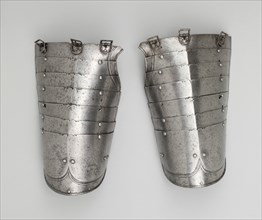 Pair of Tassets for Light Field Use, Northern Germany, c. 1570. Creator: Unknown.