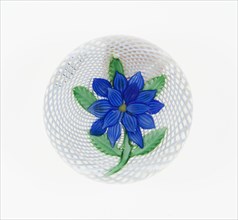 Paperweight, France, c. 1845-60. Creator: Saint-Louis Glassworks.