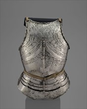 Cuirass (Breastplate and Backplate) in the Late Gothic Style, Germany, c. 1480. Creator: Unknown.