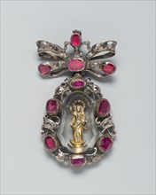 Pendant with the Virgin, Spain, c. 1650-c. 1700. Creator: Unknown.