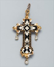 Pendant Cross, Spain, 17th century. Creator: Unknown.