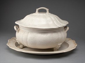 Tureen and Stand, Staffordshire, 1760/69. Creator: Staffordshire Potteries.