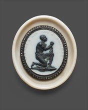 Anti-Slavery Medallion, Burslem, 1787. Creator: Wedgwood.