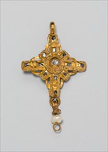 Pendant Cross, Spain, c. 1650-c. 1700. Creator: Unknown.