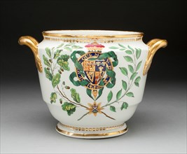 Wine Cooler from the Duke of Clarence Service, Worcester, 1789/90. Creator: Royal Worcester.