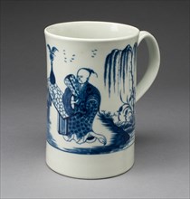 Mug, Worcester, 1765/75. Creator: Royal Worcester.