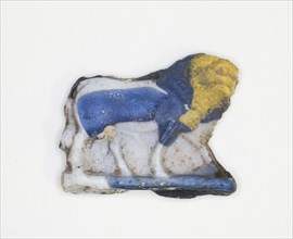 Amulet of a Ram, Egypt, Late Period-Ptolemaic Period (664-30 BCE). Creator: Unknown.