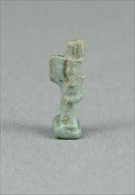 Amulet of the God Min or Amun-Min, Egypt, Third Intermediate-Late Period (about 1070-332 BCE). Creator: Unknown.
