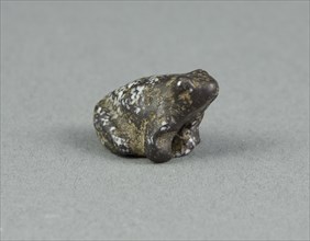 Amulet of a Frog, Egypt, New Kingdom-Third Intermediate Period (about 1550-664 BCE). Creator: Unknown.