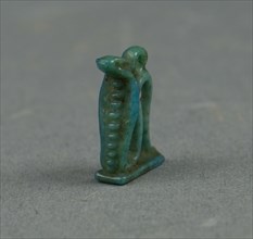 Amulet of a Serpent, Egypt, Third Intermediate Period, Dynasty 21-25 (1070-525 BCE). Creator: Unknown.