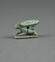 Amulet of a Hare, Egypt, Third Intermediate Period, Dynasty 21-25 (1070-656 BCE). Creator: Unknown.