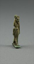 Amulet of the Goddess Bastet, Egypt, Third Intermediate Period, Dynasty 21-25 (1069-656 BCE). Creator: Unknown.