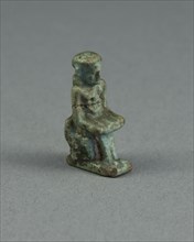 Amulet of the God Imhotep, Egypt, Third Intermediate Period, Dynasty 21-25 (1070-656 BCE). Creator: Unknown.