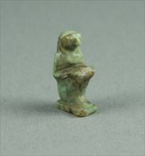 Amulet of the God Kebehsenuf (?), Egypt, Third Intermediate Period, Dynasty 21-25 (1070-656 BCE). Creator: Unknown.