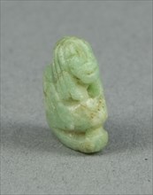Amulet of a Crouched Female Sphinx, Egypt, Middle Kingdom, Dynasty 11-13 (about 2055-1650 BCE). Creator: Unknown.