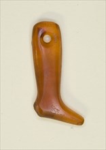 Amulet of a Leg and Foot, Egypt, Late Old Kingdom-First Intermediate Period, Dynasty 5-11... Creator: Unknown.