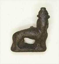 Amulet of the God Tutu, Egypt, Roman Period (1st-3rd century AD). Creator: Unknown.