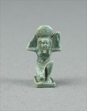 Amulet of the God Shu, Egypt, Late Period, Dynasty 26 (664-525 BCE). Creator: Unknown.