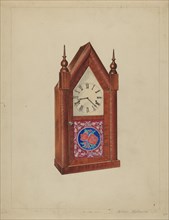 Steeple Clock, c. 1937. Creator: Arthur Matthews.