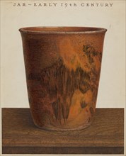 Jar, c. 1937. Creator: John Matulis.
