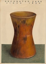 Vase, c. 1936. Creator: John Matulis.