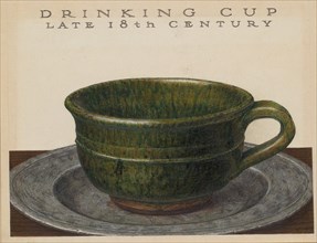 Drinking Cup, c. 1936. Creator: John Matulis.