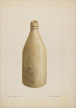 Stone Bottle, c. 1938. Creator: Frank Maurer.