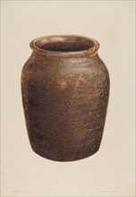 Preserving Jar, c. 1936. Creator: Frank Maurer.