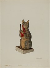Squeak Toy Kitten, c. 1938. Creator: Frank McEntee.